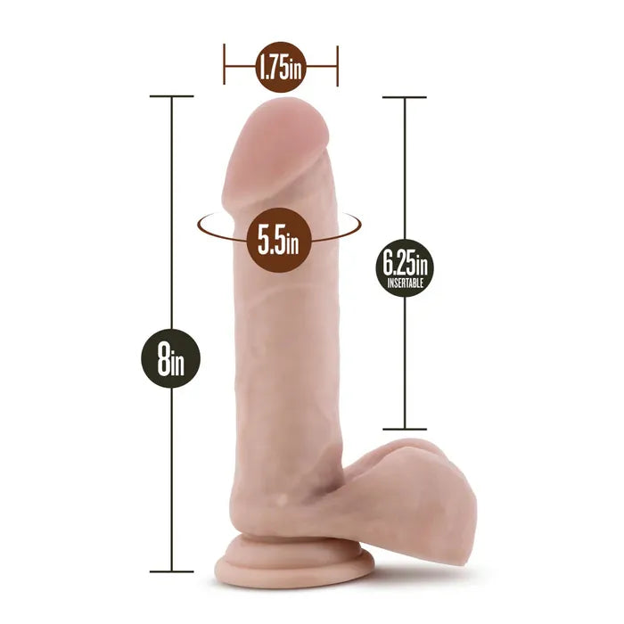 Blush Novelties Coverboy Cowboy Dong 8 Inch Blush Novelties