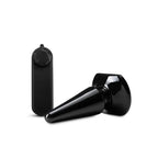 Blush Novelties Anal Adventures Basic Vibrating Butt Plug 10.1cm Blush Novelties