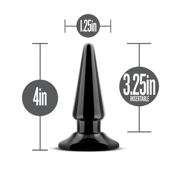 Blush Novelties Anal Adventures Basic Vibrating Butt Plug 10.1cm Secondary image