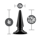 Blush Novelties Anal Adventures Basic Vibrating Butt Plug 10.1cm Blush Novelties