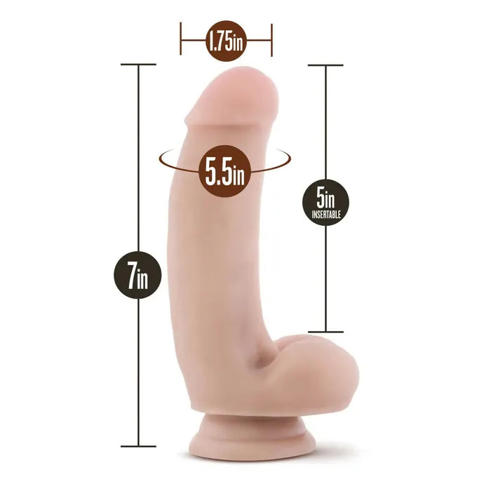 Blush Novelties Coverboy The Pizza Boy Dong 7 Inch Blush Novelties