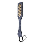 Sportsheets Sex & Mischief Cougar Studded Paddle With Gold Studs Sportsheets