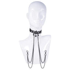 Sportsheets Sex & Mischief Lace Collar With Nipple Ties Sportsheets