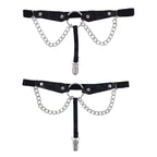 Sportsheets Sex & Mischief Bondage Collar Sex & Mischief Chain Lace Garters Sportsheets