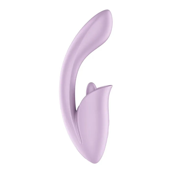 Satisfyer Tongue Expert USB Rechargeable Vibrator With Flicking Clit Stimulator 18cm Satisfyer Main image