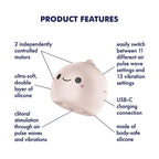 Satisfyer Mochi USB Rechargeable Air Pulse Stimulator Satisfyer