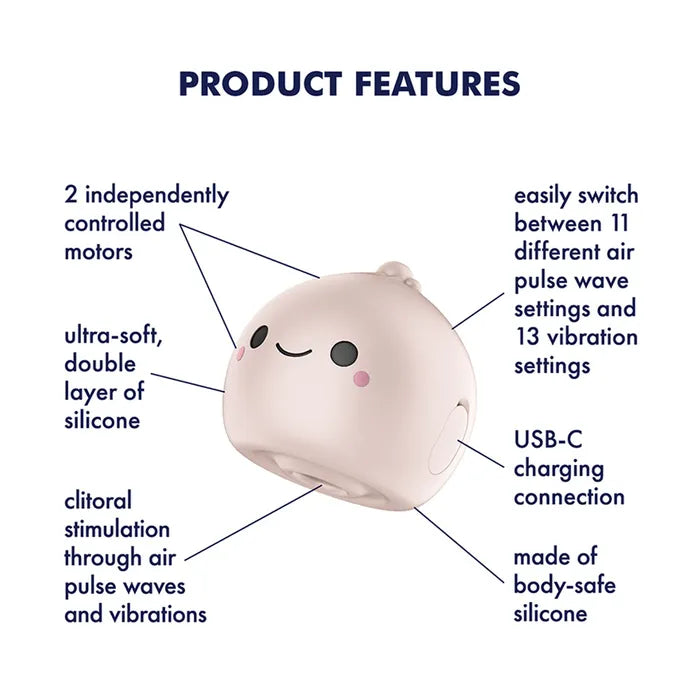 Satisfyer Mochi USB Rechargeable Air Pulse Stimulator Satisfyer