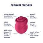 Satisfyer Tongue Twister USB Rechargeable Stimulator Satisfyer