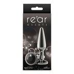 NS Novelties Rear Assets Tapered Medium Butt Plug Gunmetal NS Novelties