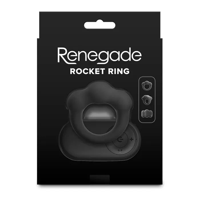 NS Novelties Renegade Rocket Ring USB Rechargeable Vibrating Cock Ring With Wireless Remote NS Novelties