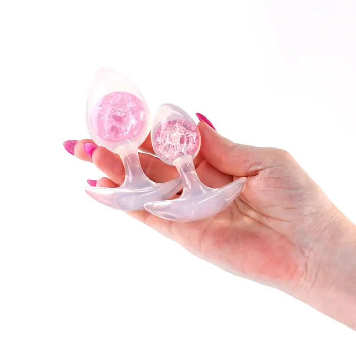 NS Novelties Glams Cosmic Butt Plugs Set Of 2 Sizes NS Novelties Main image
