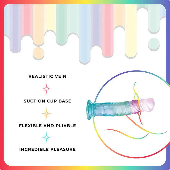 Excellent Power Jellido Dildo Clear Coloured 18cm Secondary image