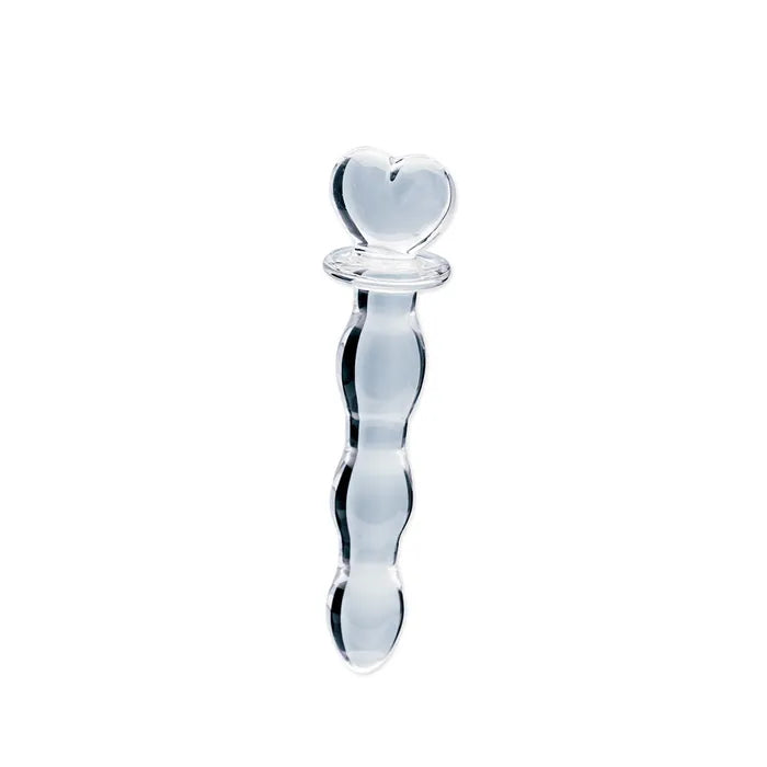 Creative Conceptions Clarity Heras Cascade  Glass Dildo 15cm Secondary image