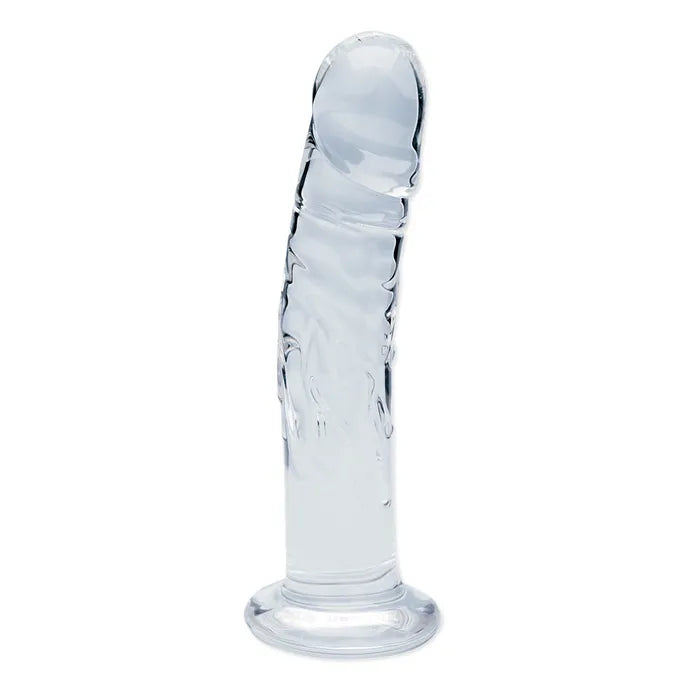 Creative Conceptions Clarity Seraphic Rapture Glass Dildo 17.8cm Secondary image