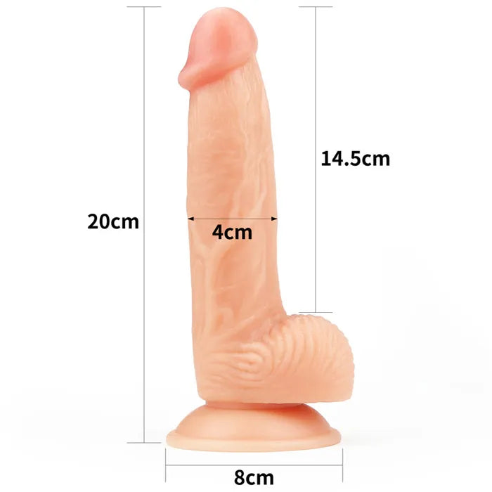 Lovetoy The Ultra Soft Dude Dong 8 Inch Lovetoy