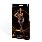 XGEN Products LAPDANCE Fishnet & Lace Catsuit Black One Size XGEN Products