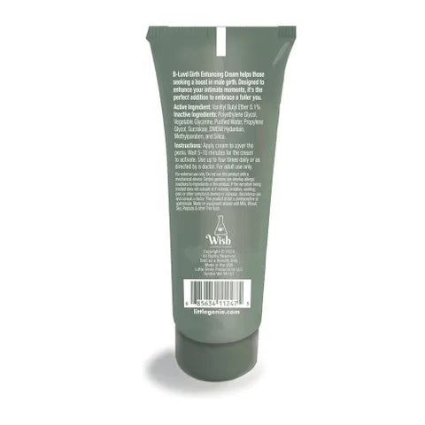Little Genie B LUVD Girth Enhancing Male Thickening Cream 59ml Tube Secondary image