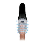 Zolo The Original Gawk Gawk USB Rechargeable Vibrating, Rotating & Thrusting Masturbator Clear