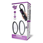 XGEN Products Size Up Rechargeable Power Plumper Pussy Pump With Interchangeable Chambers Clear XGEN Products