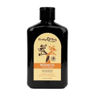 Earthly Body EB Hemp Seed Scented Massage Oil 250ml Bottle Earthly Body