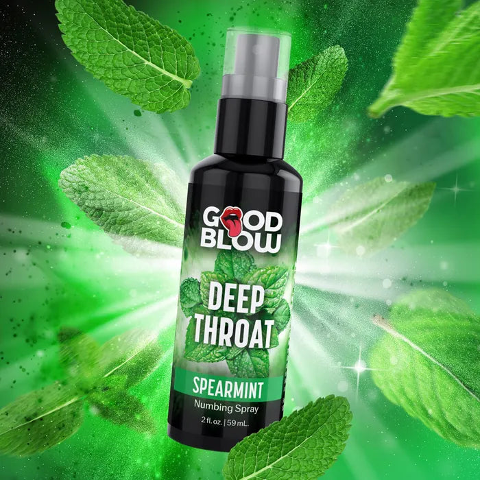 XR Brands Good Blow Deep Throat Spray Spearmint Flavoured Numbing Spray 59ml XR Brands Main image