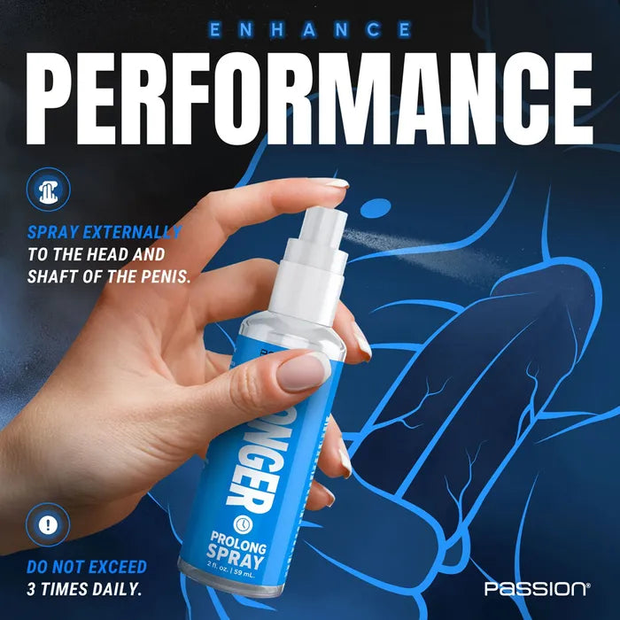 XR Brands Passion Last Longer Prolong Spray for Men 59ml