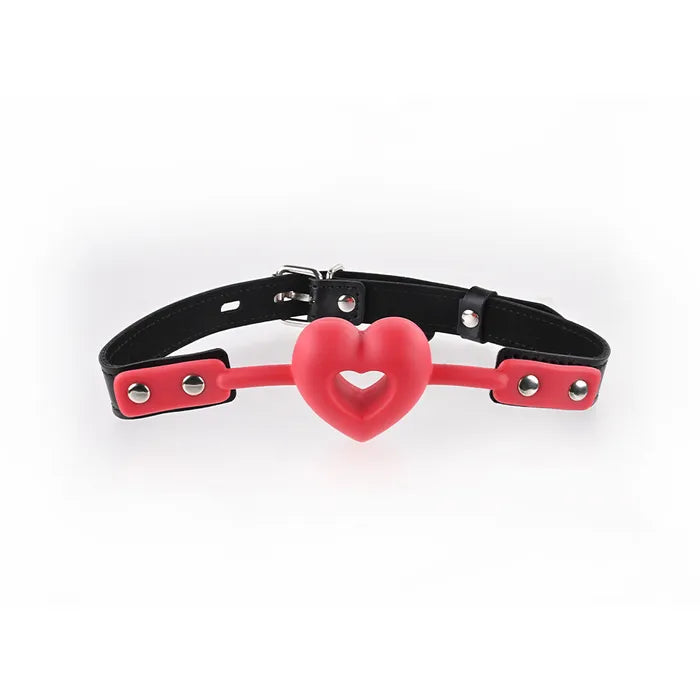 Sportsheets Sex & Mischief Amor Ball Gag Mouth Restraint Red / Black Main image