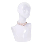 Sex & Mischief Peaches N CreaMe Ring Day Bondage Collar Peach Sportsheets