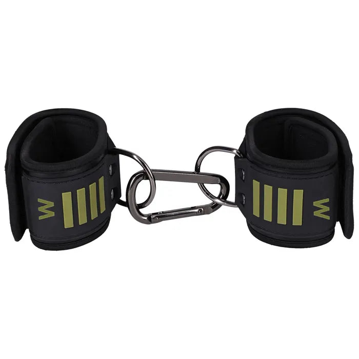 Doc Johnson Fort Troff Tactical Wrist Cuffs Black / Green Doc Johnson Main image