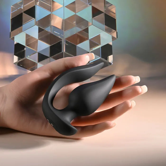Evolved THE GENIE USB Rechargeable Vibrating Plug With Wireless Remote 11.2cm Black Evolved