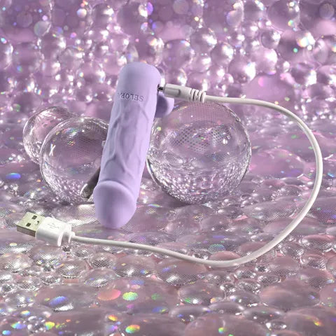Selopa BALLSY BULLET USB Rechargeable Bullet 9.2cm Purple Selopa