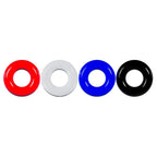 Shots Toys LEVELZ Multicolour Cock Ring Set 4 Pack Shots Toys