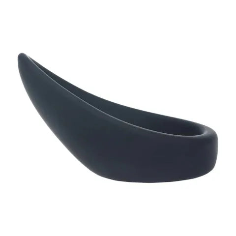 Shots Toys LEVELZ Teardrop Silicone Cock Ring Black Shots Toys
