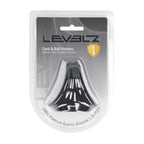 Shots Toys LEVELZ Silicone Cock & Ball Harness Cock & Ball Ring Black Shots Toys