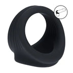 Shots Toys LEVELZ Silicone Cock & Ball Harness Cock & Ball Ring Black Shots Toys