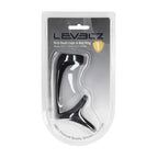 Shots Toys LEVELZ Tri O Silicone Shaft Cock & Ball Ring Black Shots Toys
