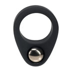 Shots Toys LEVELZ Single Weighted Ball Cock Ring Black Shots Toys