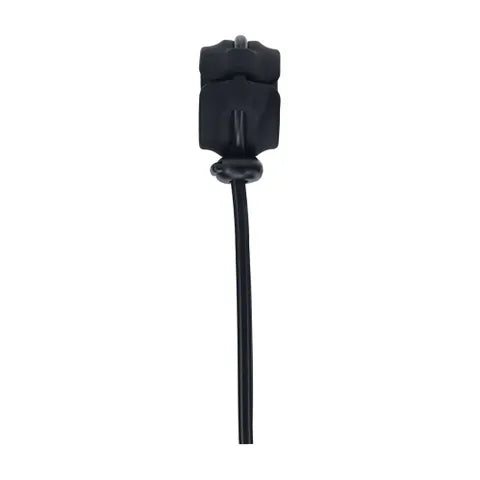 Shots Toys LEVELZ Wide Detachable Lasso Cock Ring Black Shots Toys
