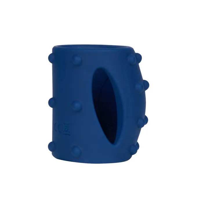 Maia ROMEO USB Rechargeable Vibrating Girth Enhancer Sleeve Blue Maia Toys Main image