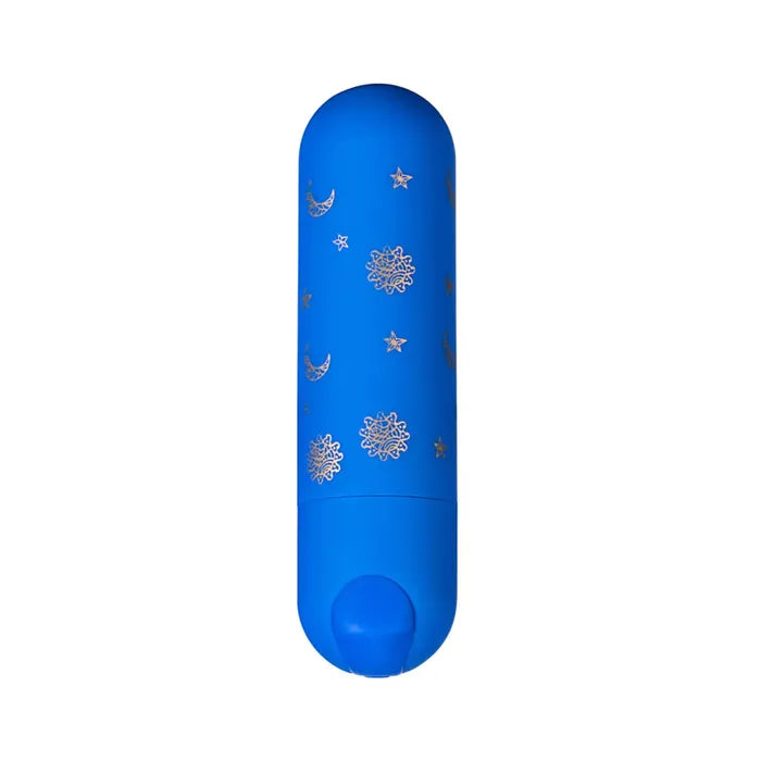 Maia Luna USB Rechargeable Bullet Vibrator 7.6cm Blue Secondary image