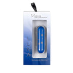 Maia Luna USB Rechargeable Bullet Vibrator 7.6cm Blue