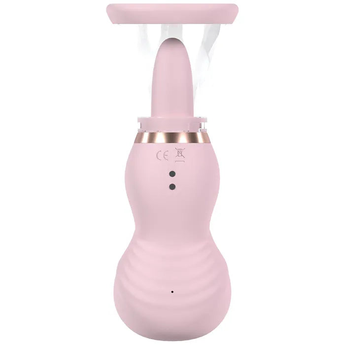 Shots Toys PUMPED Sensual Auto Vulva & Brest Pump Pink USB Rechargeable Ladies Pump Secondary image