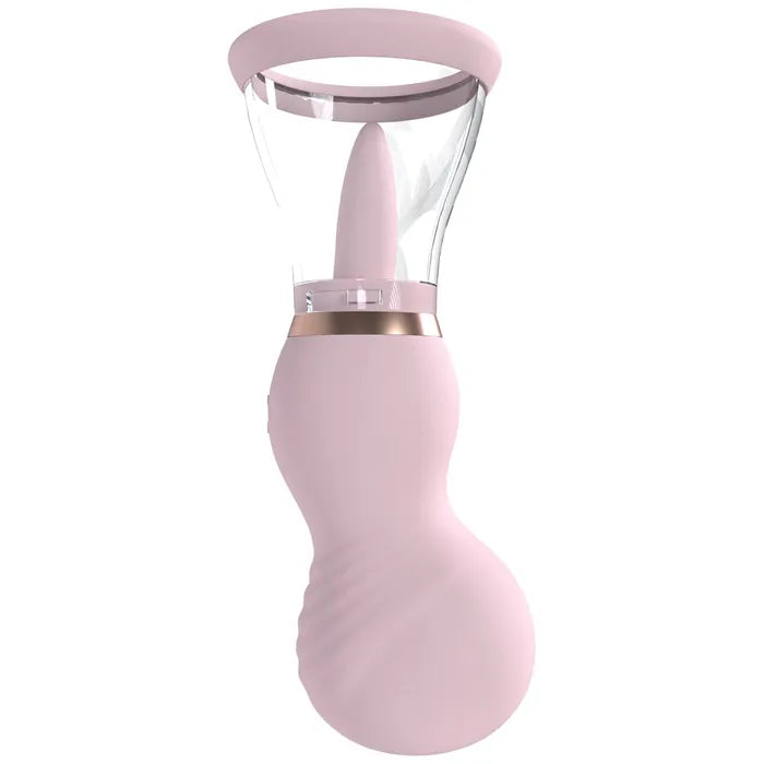 Shots Toys PUMPED Sensual Auto Vulva & Brest Pump Pink USB Rechargeable Ladies Pump Main image