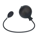 Shots Toys LEVELZ Ribbed Inflatable Anal Plug Black Shots Toys