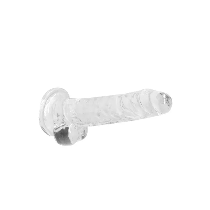 Shots Toys REALROCK Realistic Dildo With Balls Dong 7 Inch Clear Secondary image