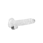 Shots Toys REALROCK Realistic Dildo With Balls Dong 7 Inch Clear