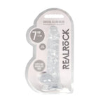 Shots Toys REALROCK Realistic Dildo With Balls Dong 7 Inch Clear
