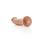 Shots Toys REALROCK Realistic Regular Curved Dildo With Suction Cup 9 Inch Tan