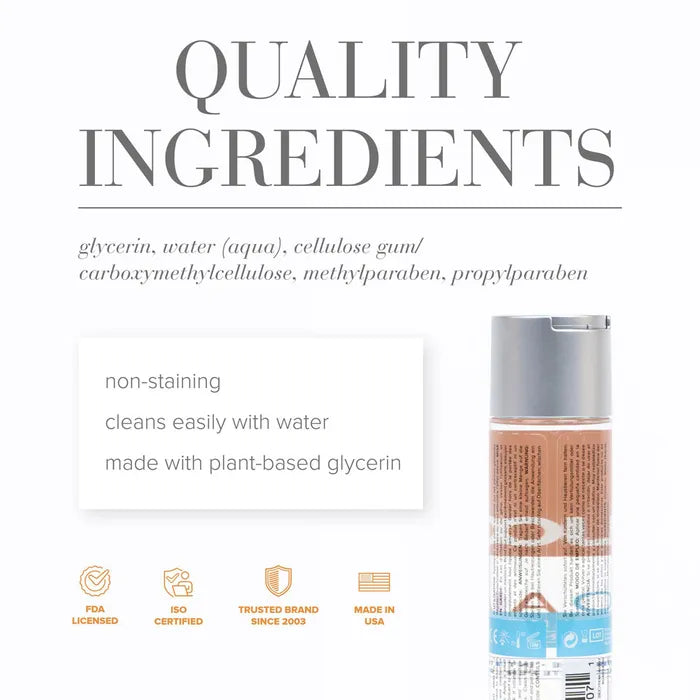 JO H2OWater Based Anal Lubricant 240ml Bottle Secondary image