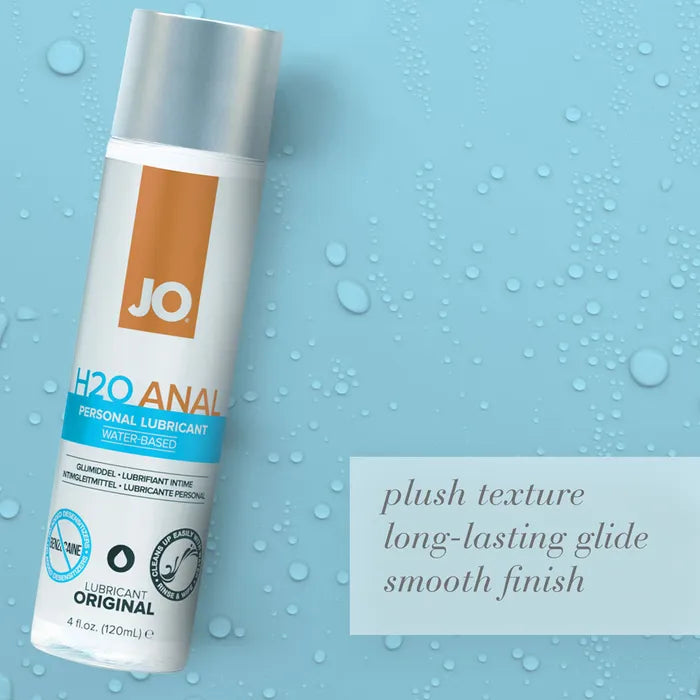 JO H2OWater Based Anal Lubricant 240ml Bottle